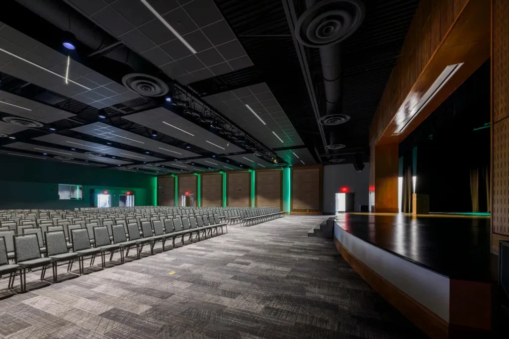 pace center auditorium with stage